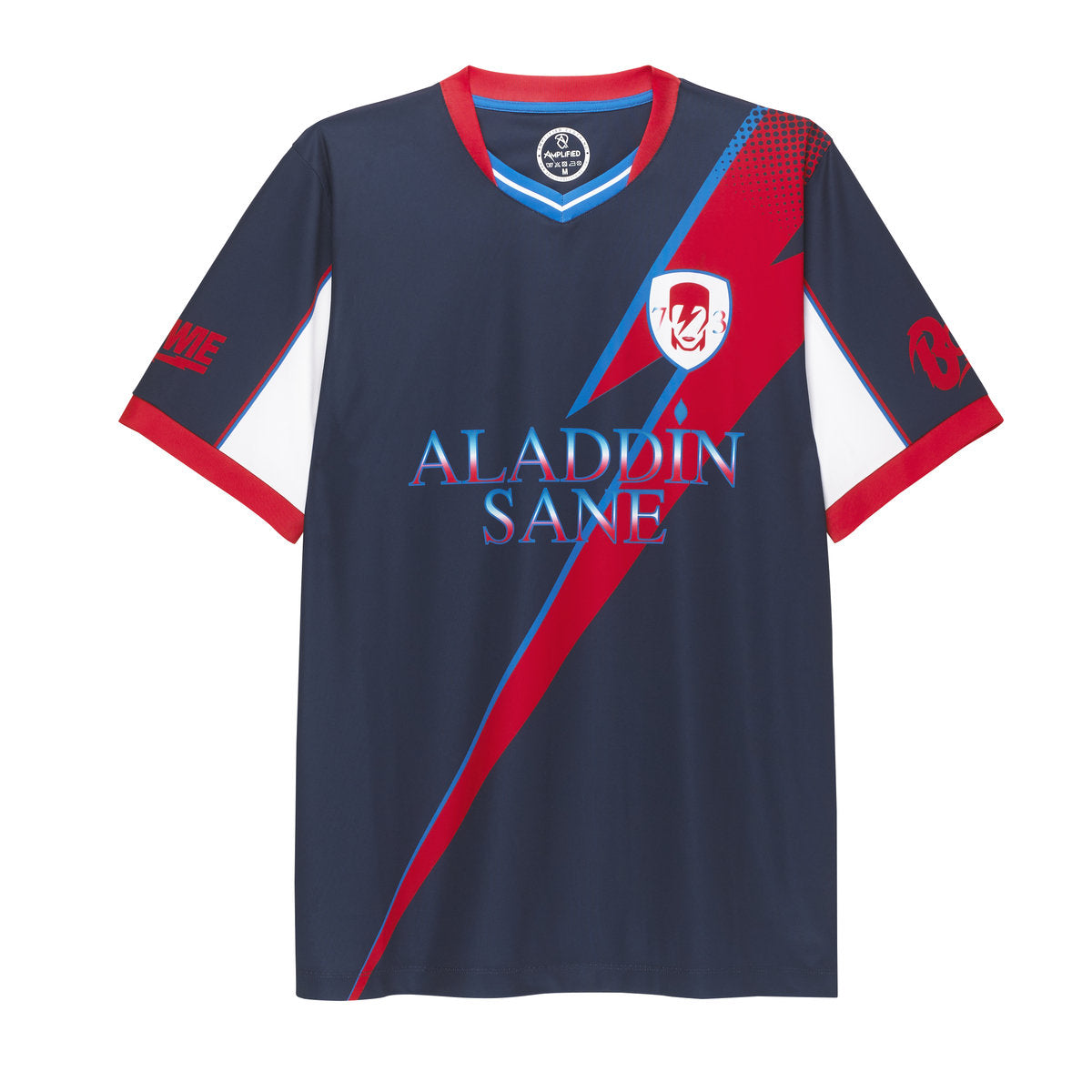 Image of David Bowie Aladdin Sane Football Shirt